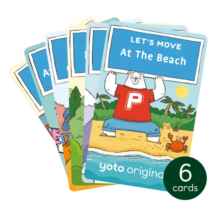 Yoto Player Cartes Yoto Let's Move on Vacation