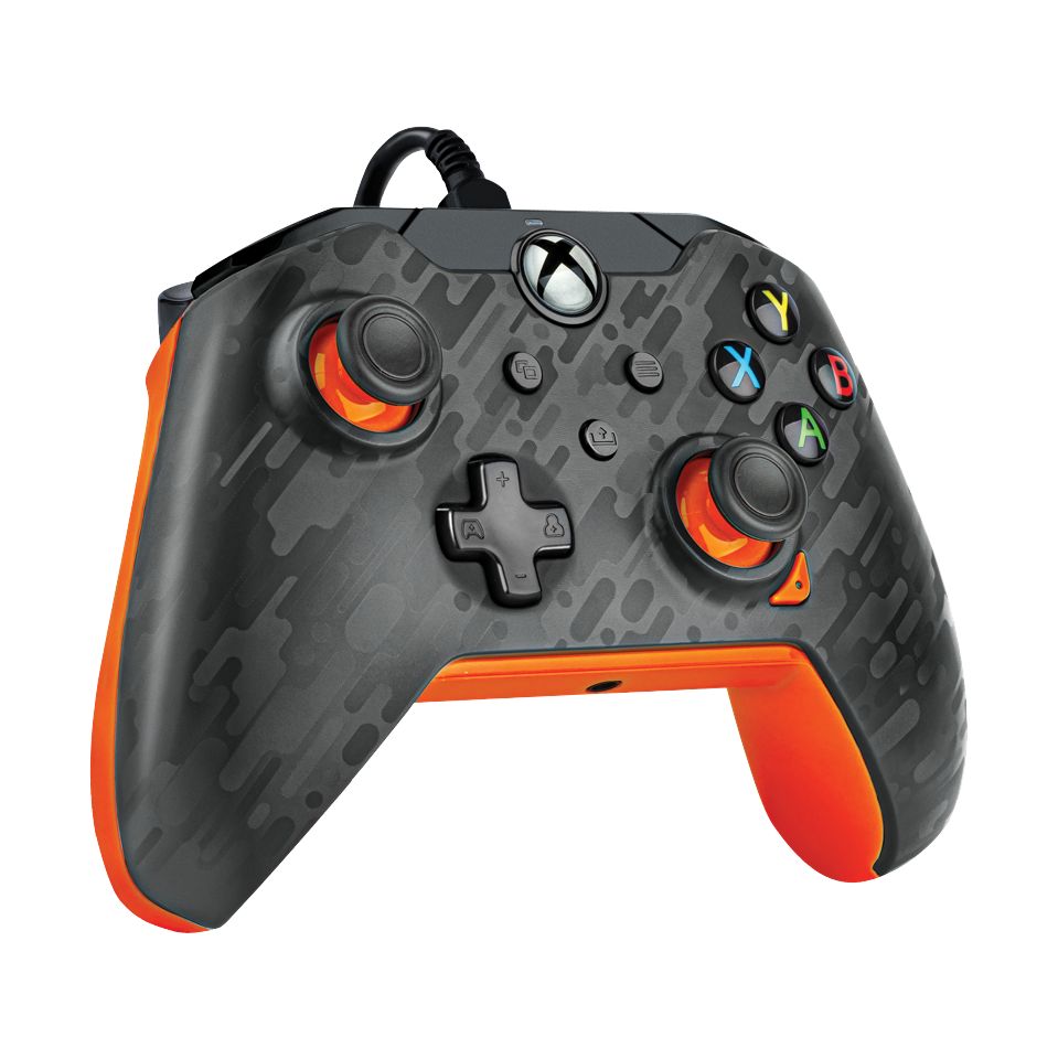 PDP Gaming Wired Controller - Atomic Carbon