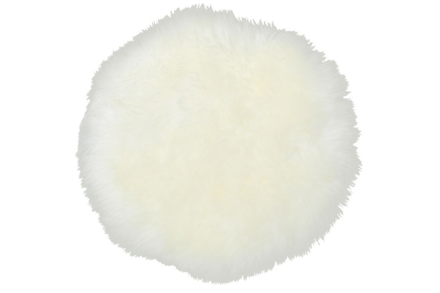 Shepherd lammeskinn Off white Langhåret