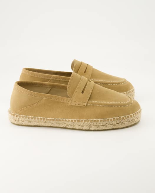 Manebi Hamptons Espadrilles in Beige