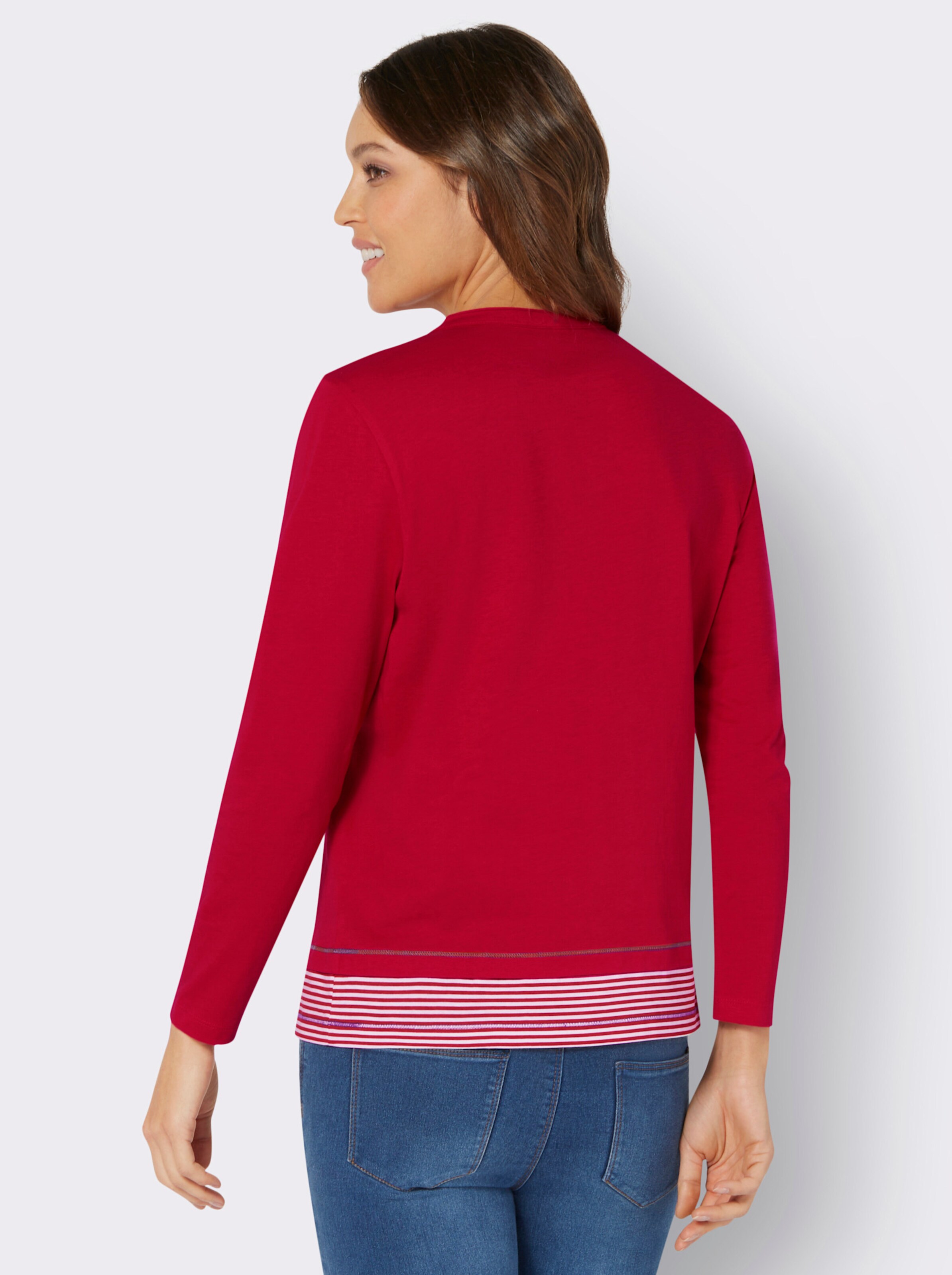 2-in-1-Langarmshirt