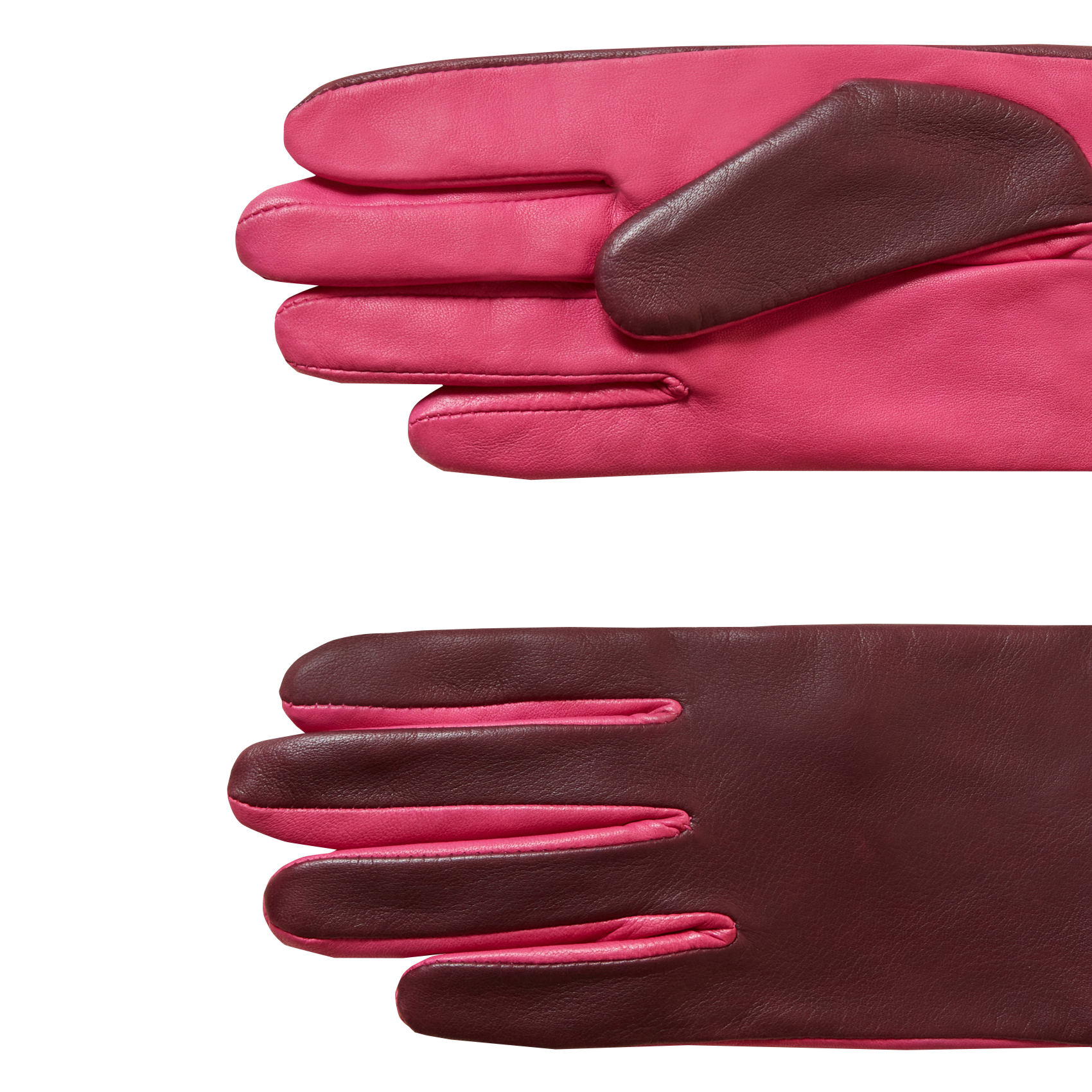 Gants en cuir | Rouge