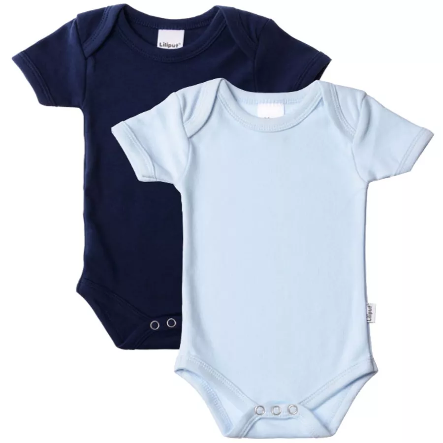Liliput Amineckbody 2er-Pack hellblau, dunkelblau
