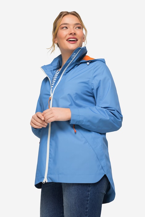 Funktionsjacke, abknöpfbare Kapuze