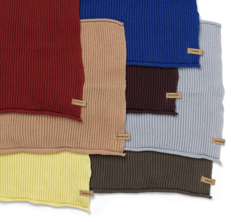 Ferm Living Day Cloths vaatdoek set van 7 calm