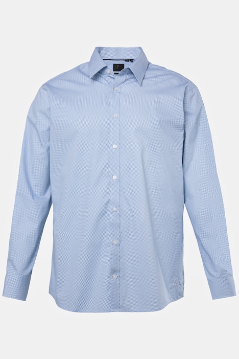 Businesshemd, Langarm, Kentkragen, Minimal-Muster, Comfort Fit, bis 8 XL