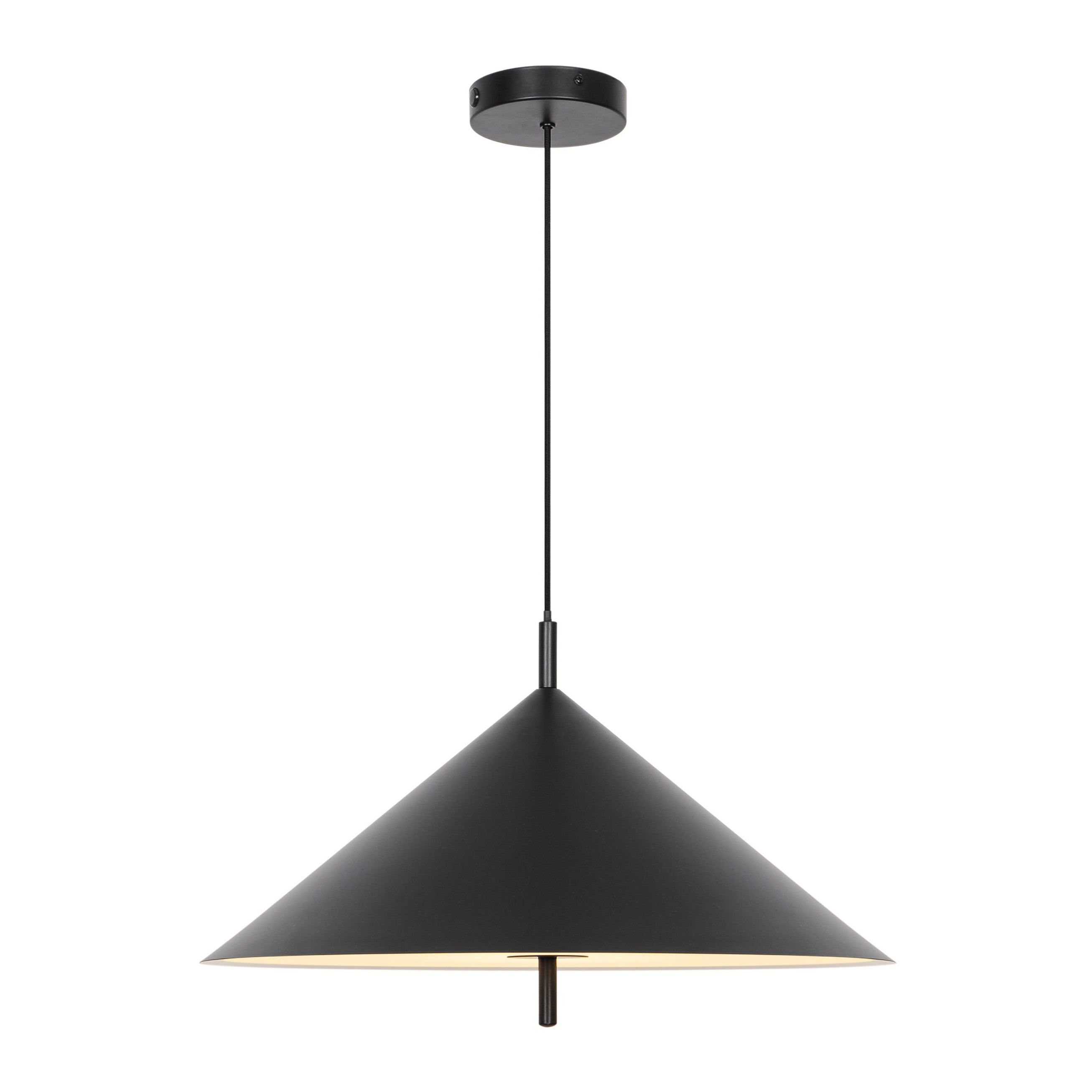D'Lite Crochte Hanglamp - Mat Zwart