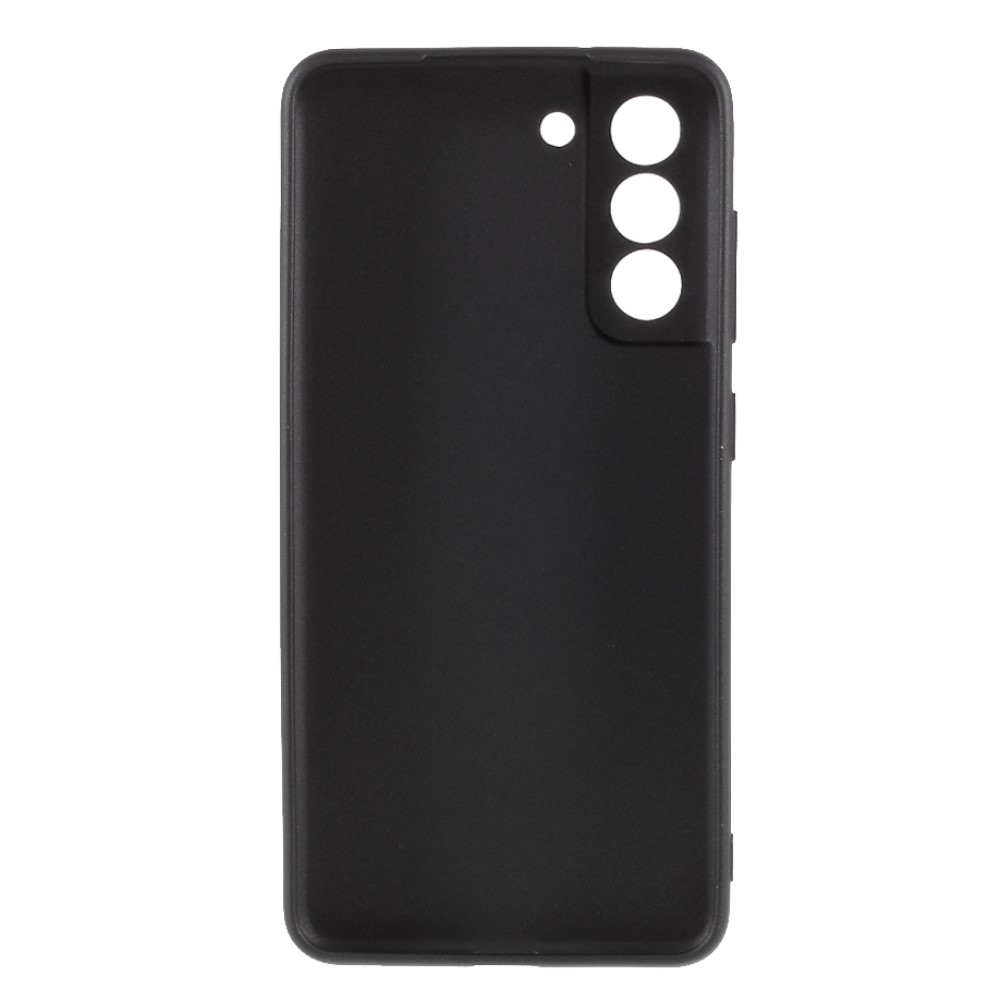 Samsung Galaxy S21 FE 5G Gummi Case Schutz Hülle - Schwarz (Matt)