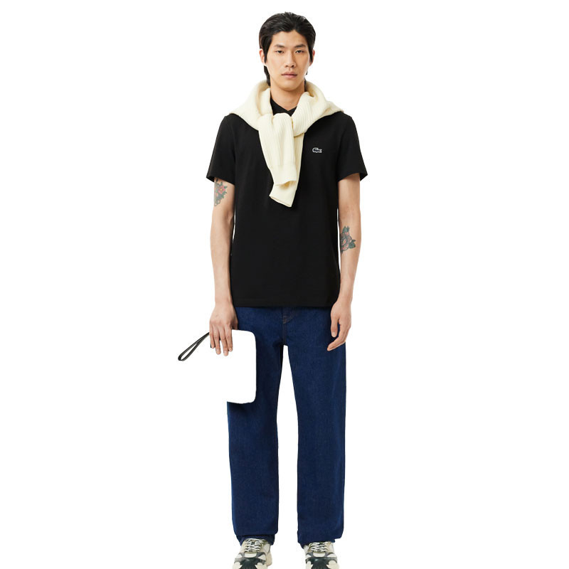 Polo Lacoste Regular Coton noir