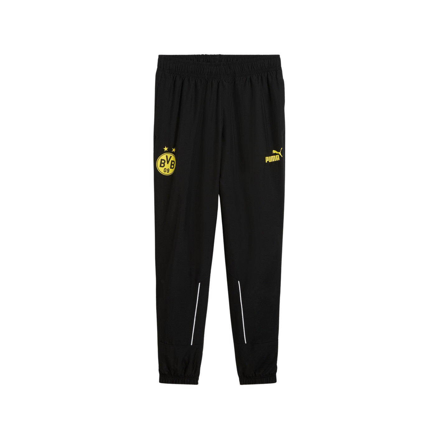 PUMA Borussia Dortmund FtblArchive Trainingsbroek 2024-2025 Zwart Geel