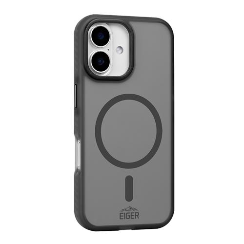 iPhone 16 MagSafe Blizzard Case GRS Schutzhülle aus Recycelten Materialien (EGCA00820) - Schwarz