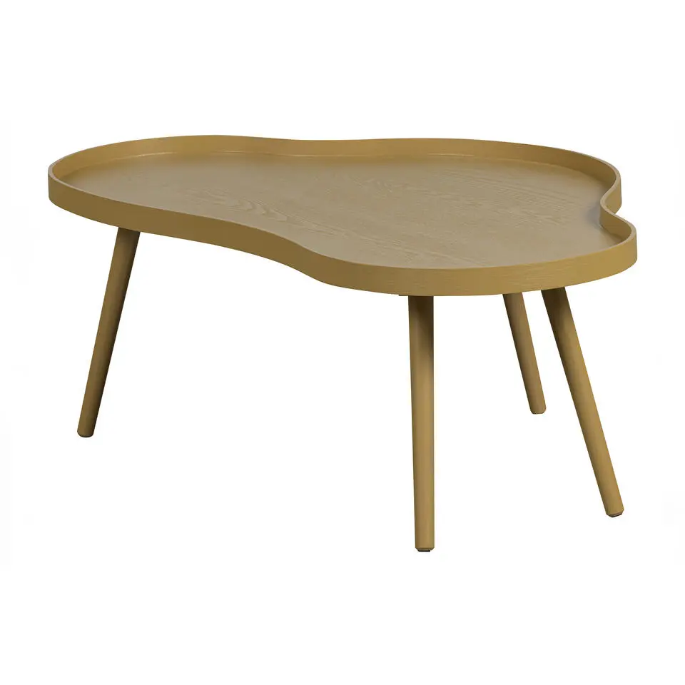 WOOOD Mae Bijzettafel - Grenen/MDF - Alpaca - 35x100x58