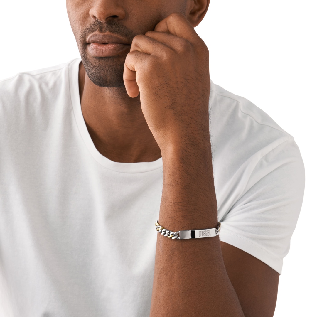 Diesel Armband Steel Font