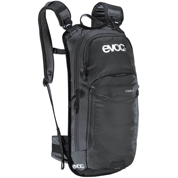 Sac à dos VTT EVOC EVOC STAGE 6L + POCHE 2L BLACK 21 NOIR