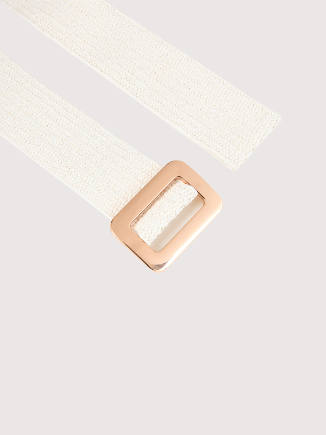 Ceinture détail boucle dorée