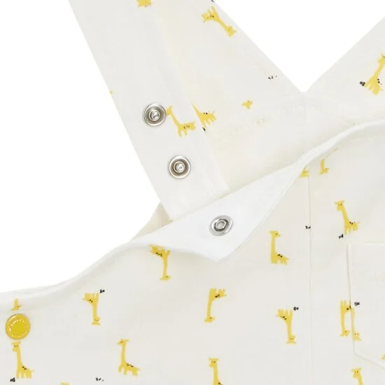 Salopette courte + haut   Girafe        de               P'tit bisou