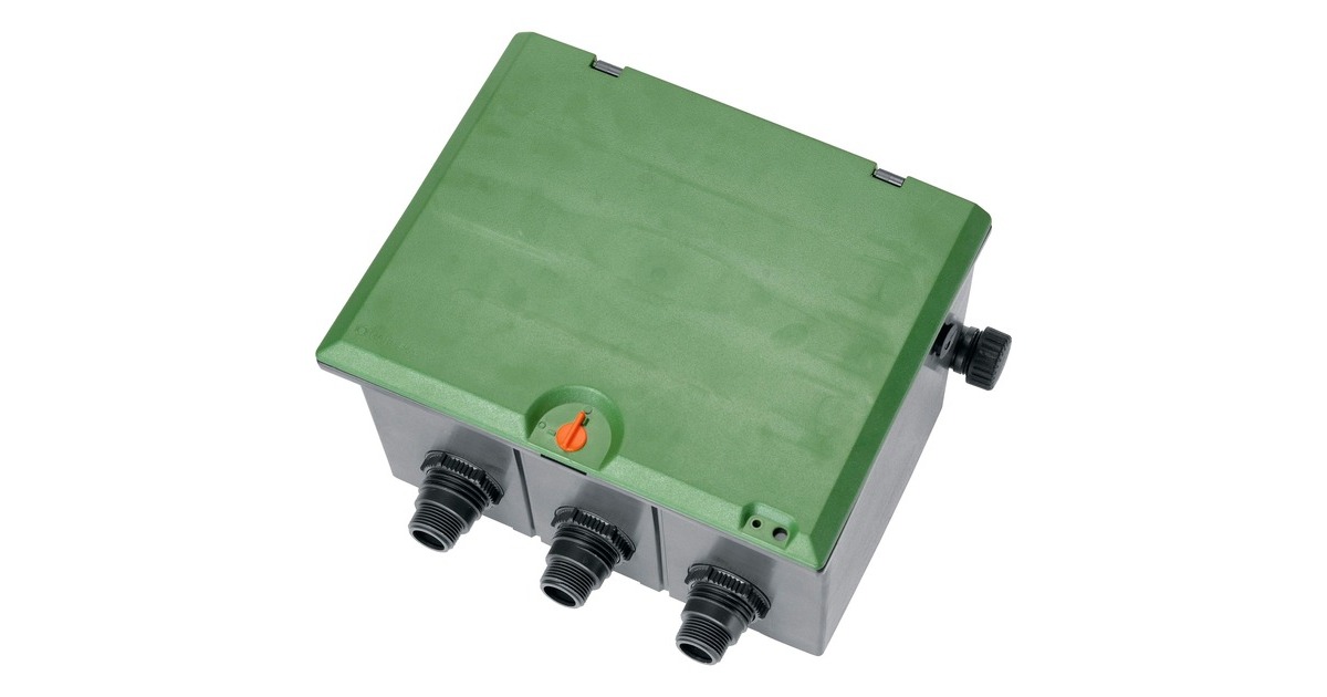 GARDENAVentielbox V3 behuizing  (Groen/grijs, 1255-20)