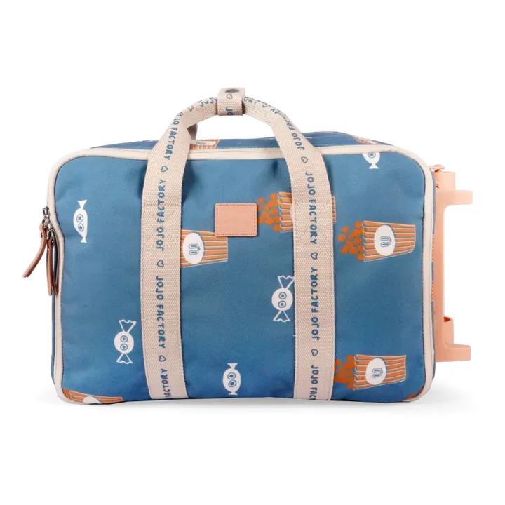 JOJO FACTORY Valise Popcorn | Bleu