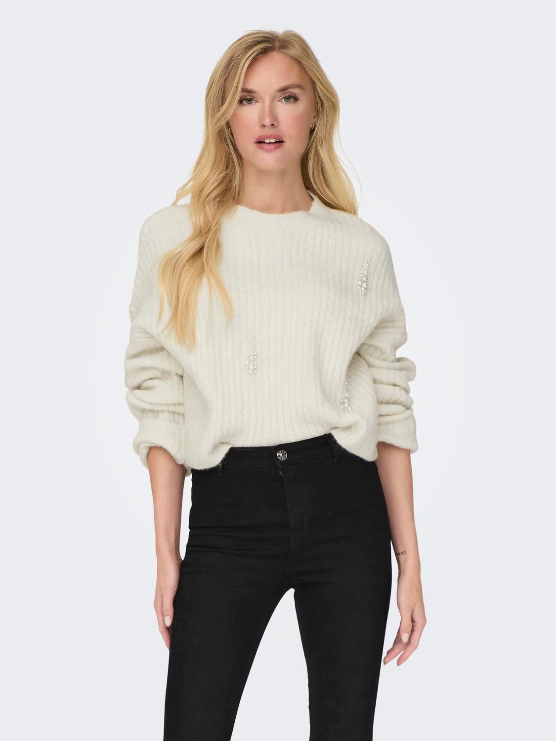 ONLMARILLA Strickpullover Birch
