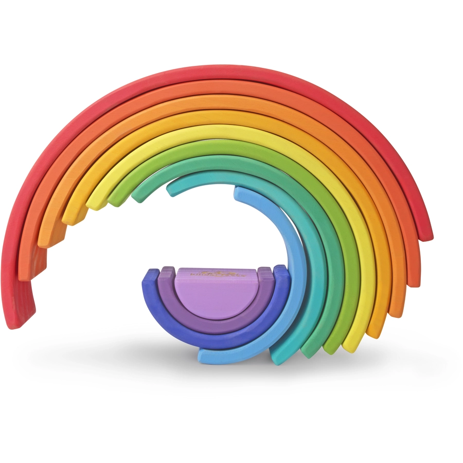 Kinderfeets® Arches Rainbow - Stapelbare Holzbögen
