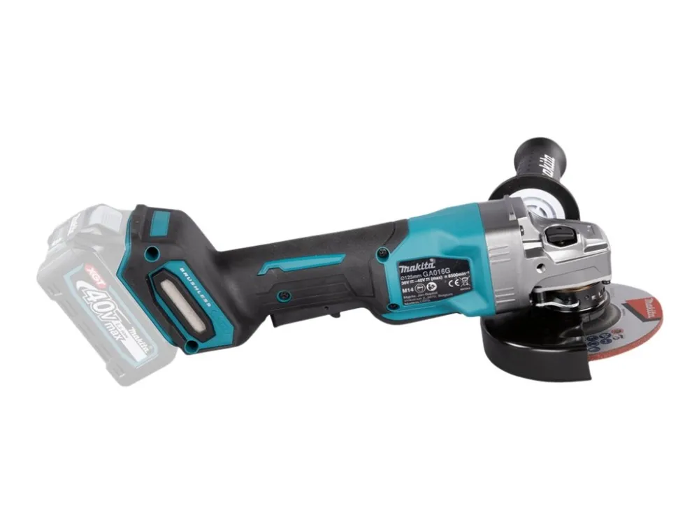 Makita GA016GZ Batteri-vinkelsliber 125 mm 40 V - SOLO