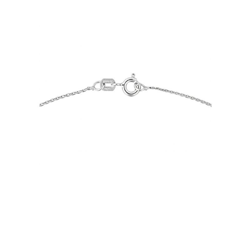 Pendentif Or Blanc et Diamant