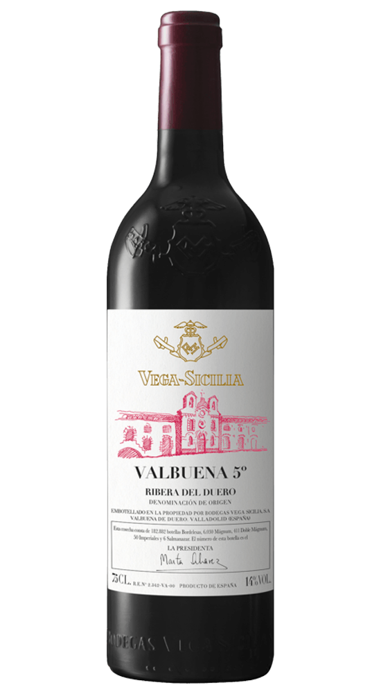 Vega Sicilia : Valbuena 2018 Castille y Leon-Ribera del Duero- Rouge-
