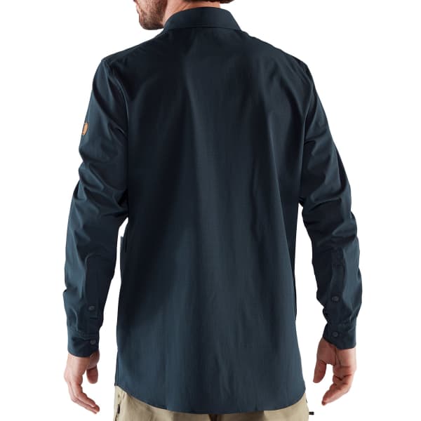 Chemise randonnée FJALLRAVEN ABISKO TREKKING SHIRT M DARK NAVY