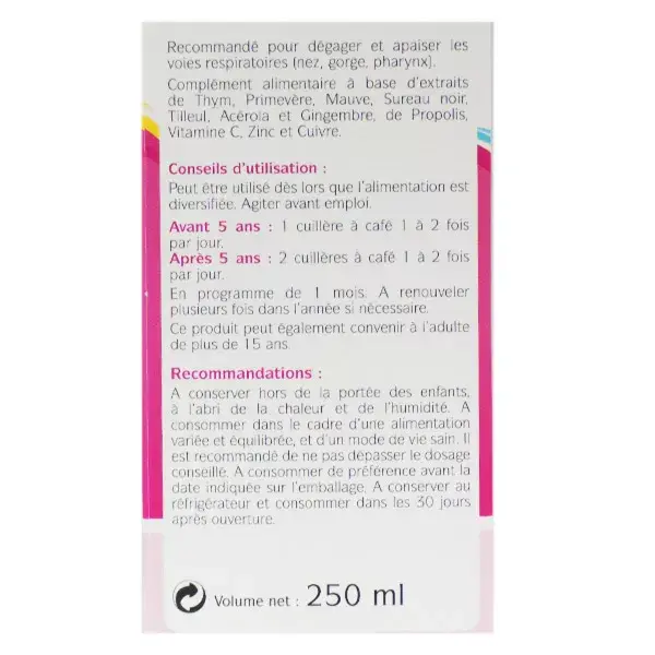 Pediakid Alívio para Nariz e Garganta, Sabor Limão e Mel, 250ml