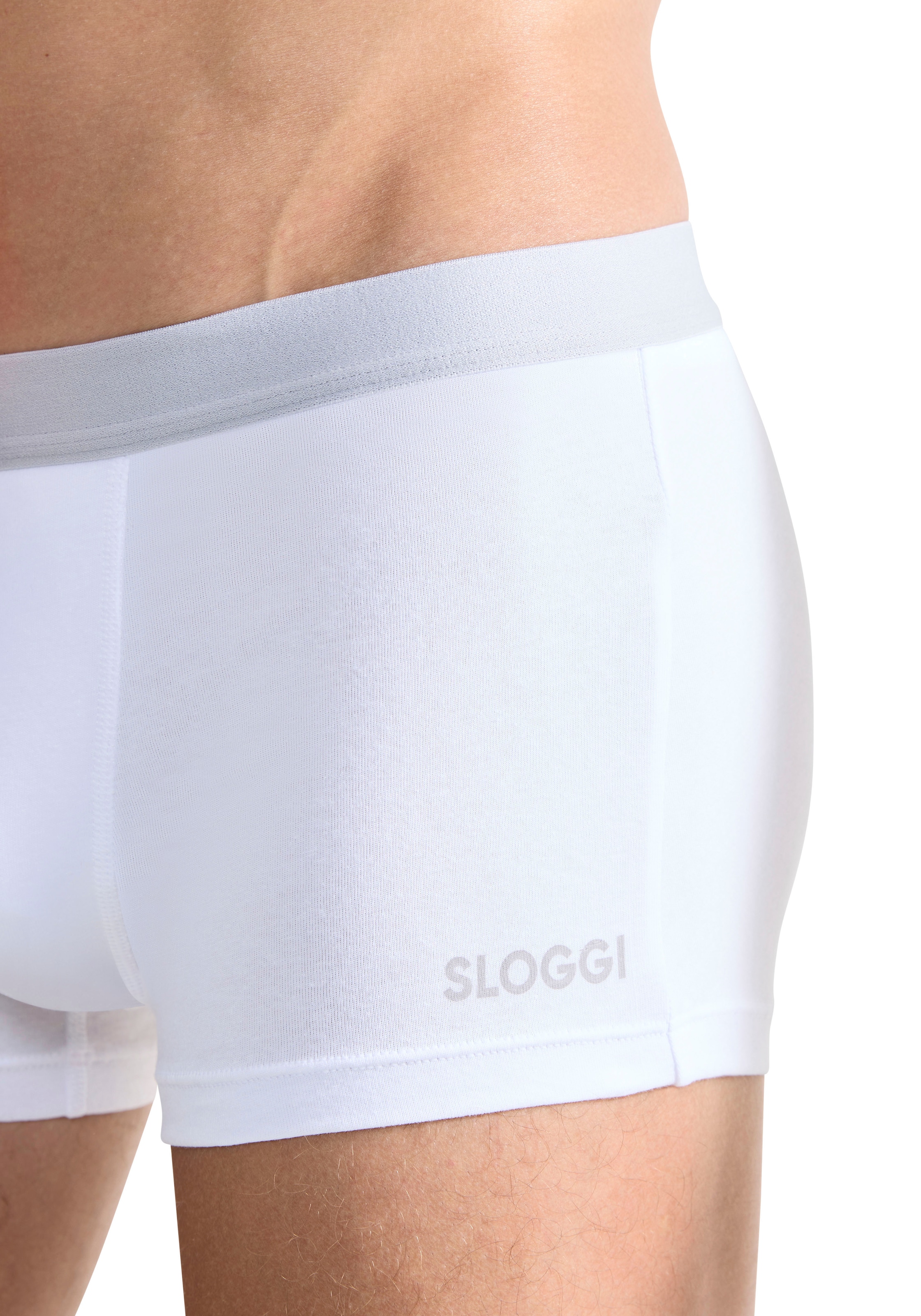 sloggi Hipster »Men GO ABC 2.0«, 6 Stk. weich, Baumwollmix, elastischer Logobund, Baisc, ohne Eingriff
