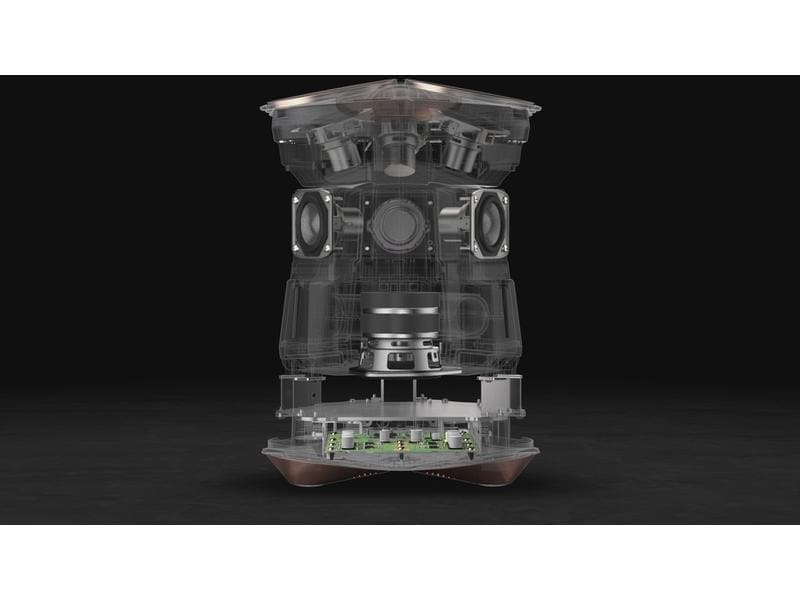 Sony Smart Speaker SRS-RA5000 Schwarz Premium-Lautsprecher für raumfüllenden Klang