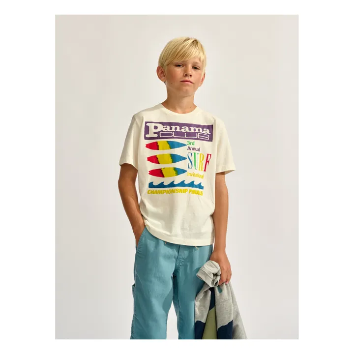 Bellerose T-shirt Kenny Coton Bio | Ecru