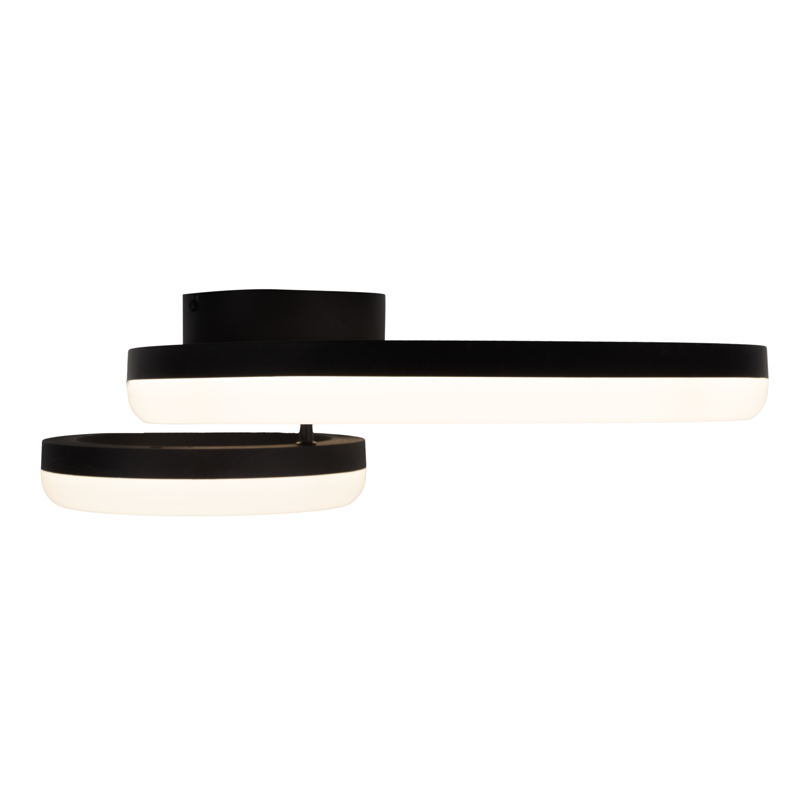 LED-Deckenleuchte CIRCULO - schwarz - dimmbar