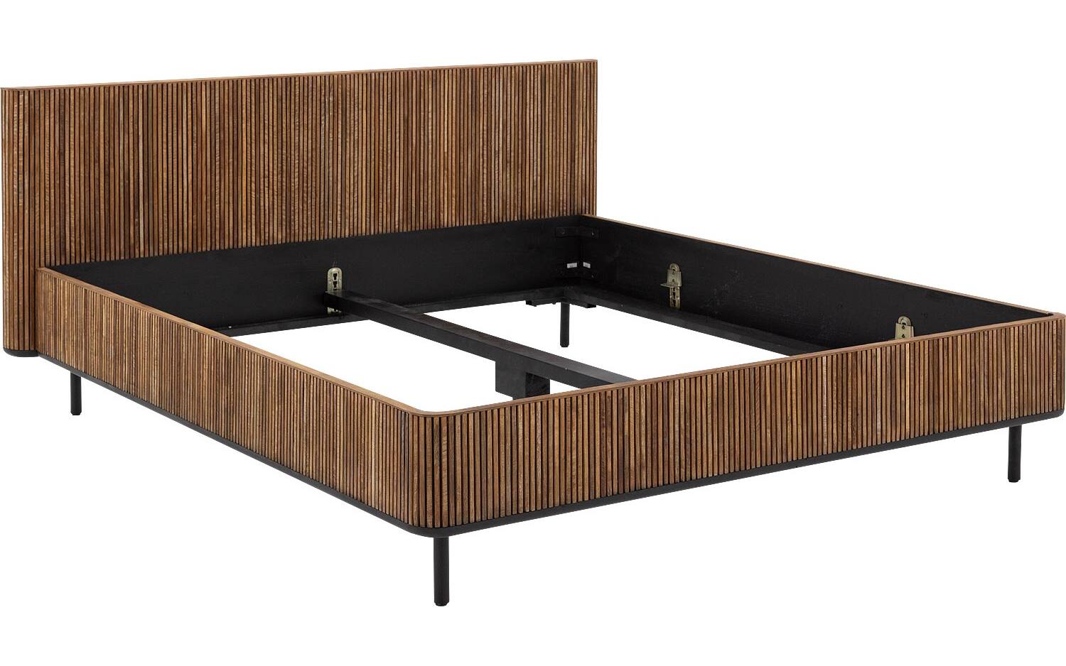 Goossens Bedframe Adel - 160 x 200 - Teak blank was - Hout
