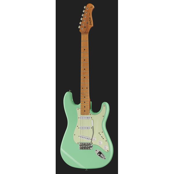 Harley Benton ST-62CC MN Seafoam Gree Bundle