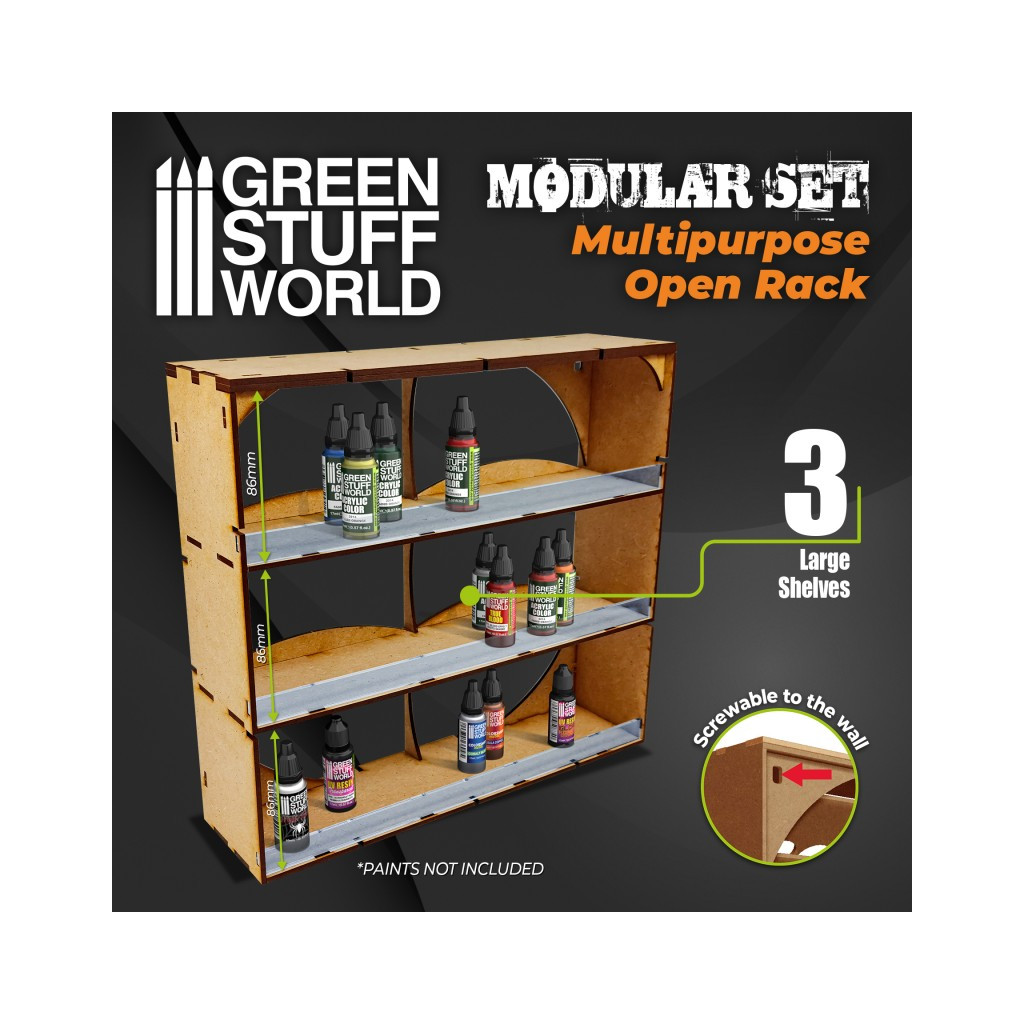 Présentoir Modulaire Multifonctionnel Ouvert