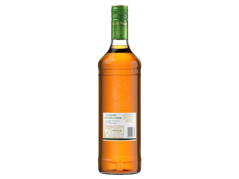 Captain Morgan Rum Sliced Apple 0.7 l Hochprozentige Spirituosen Spezialität mit knackigem Apfelaroma