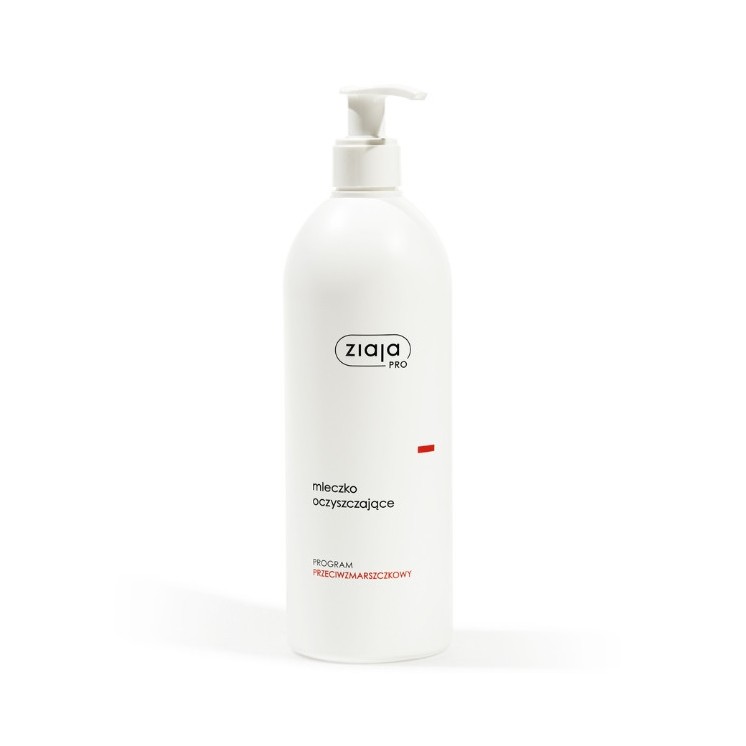 Ziaja Pro reinigingsmelk voor gezicht, hals en decolleté 500 ml