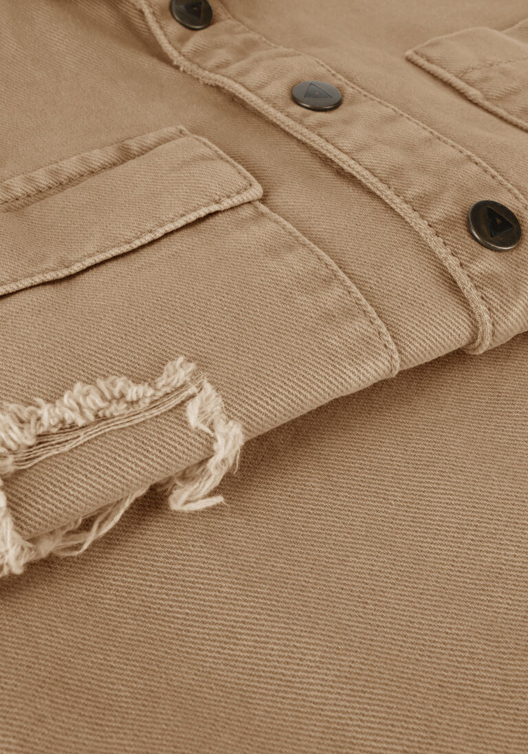 AMMEHOELA zand ammehoela overshirt am.billdnm.04