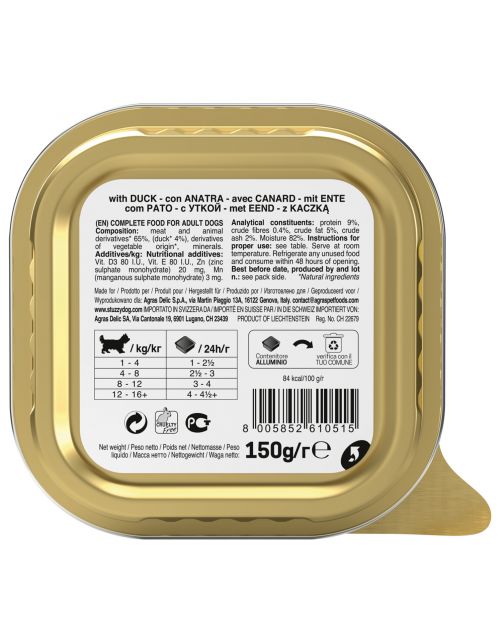 Mister Stuzzy Dog Paté 150 g - Hondenvoer