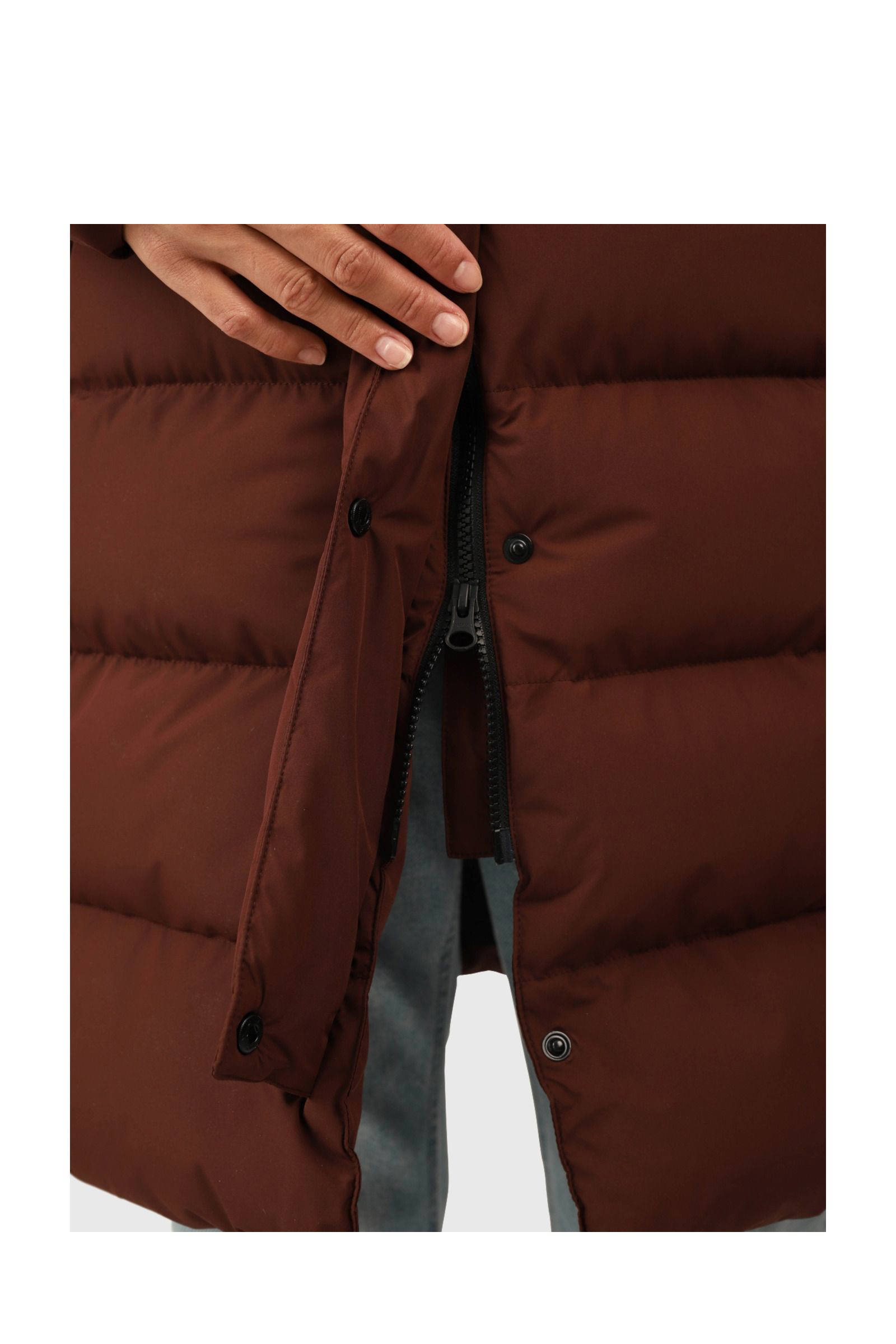 Brunotti outdoor jas Madwell donkerrood