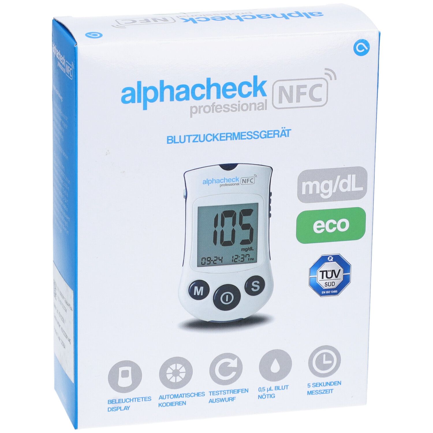 Berger Med Alphacheck professional eco mg/dL