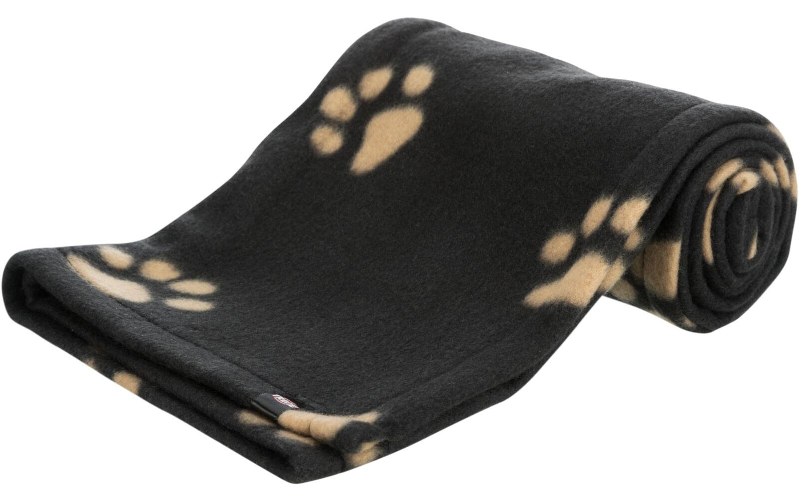 Hunde-Fleecedecke Beany 100 x 70 cm, SchwarzWeiche Hundedecke
