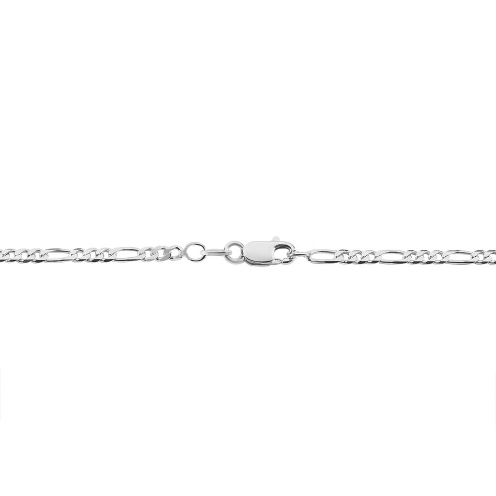 Collier Vivian Argent Blanc