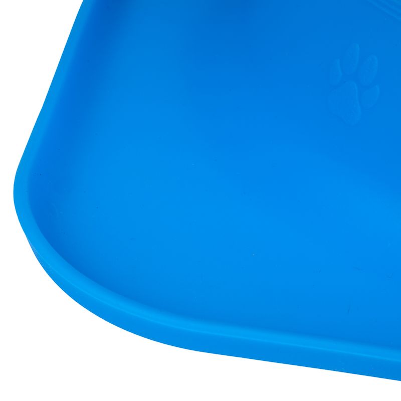 Gamelle double TIAKI avec tapis en silicone