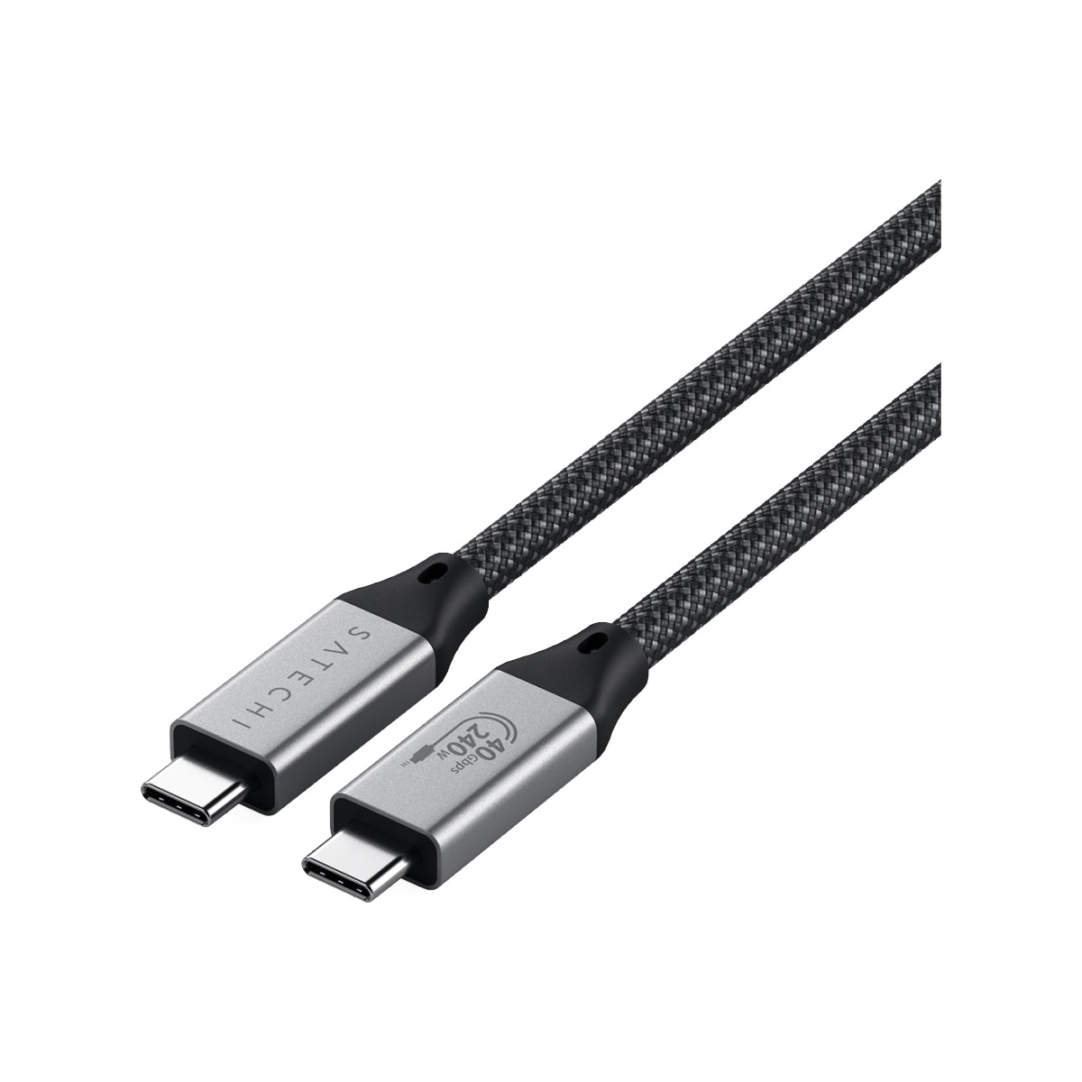 Satechi USB-C 4 kabel 1,2 m (sort)