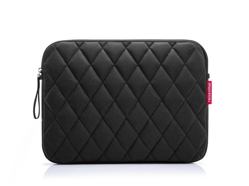 Reisenthel Notebooktasche Notebook sleeve Rhombus Black, 13 Schutzhülle für Laptops