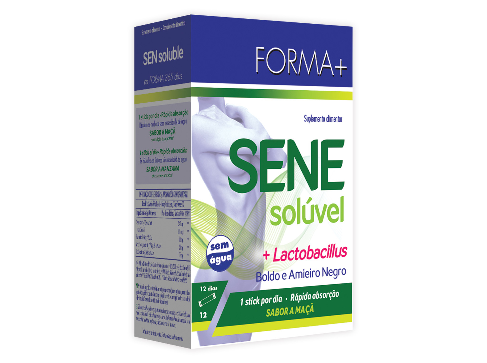 SUPLEMENTO FORMA  SENLAX 12 SAQUETAS