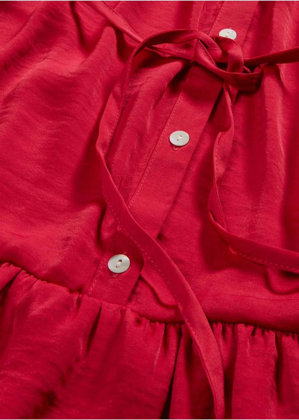 Robe-chemise en satin
