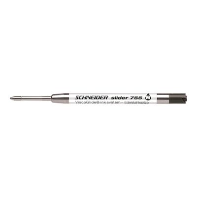 Schneider Slider 755 - Recharge pour stylo à bille - noir